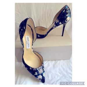 Jimmy Choo English Floral Pumps 🐝